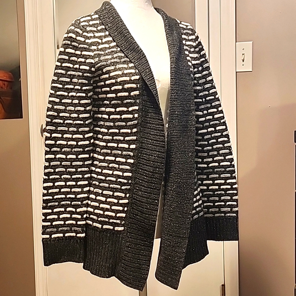 Liz Claiborne sparkling cardigan sweater